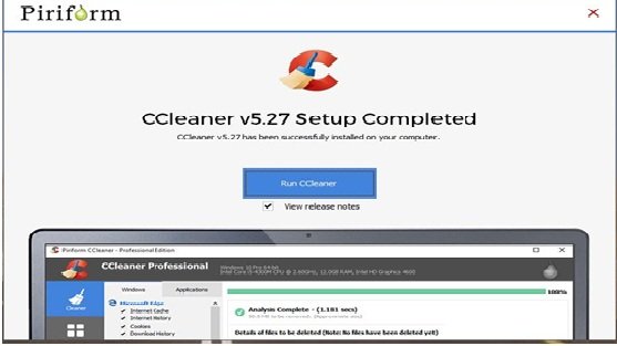 ccleaner piriform 5.43